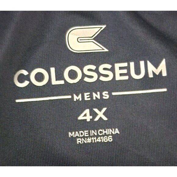 Notre Dame Fighting Irish Mens Polo Shirt 4X By Colosseum - Picture 3 of 7
